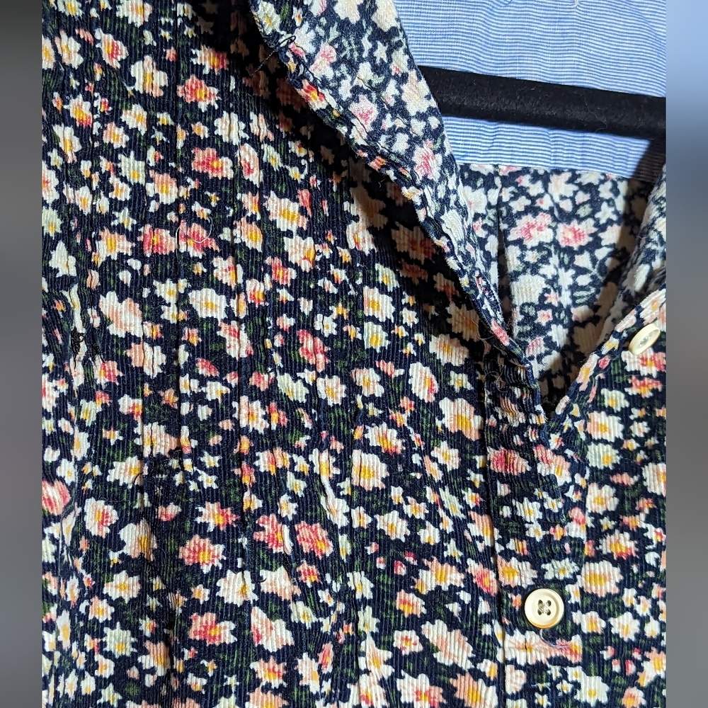 Birds of Paradise by Trovata Floral Corduroy Top - Picture 6 of 7